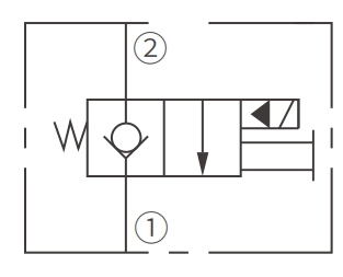 ISV38-20J Poppet 2-Way N.C. Solenoidventiili